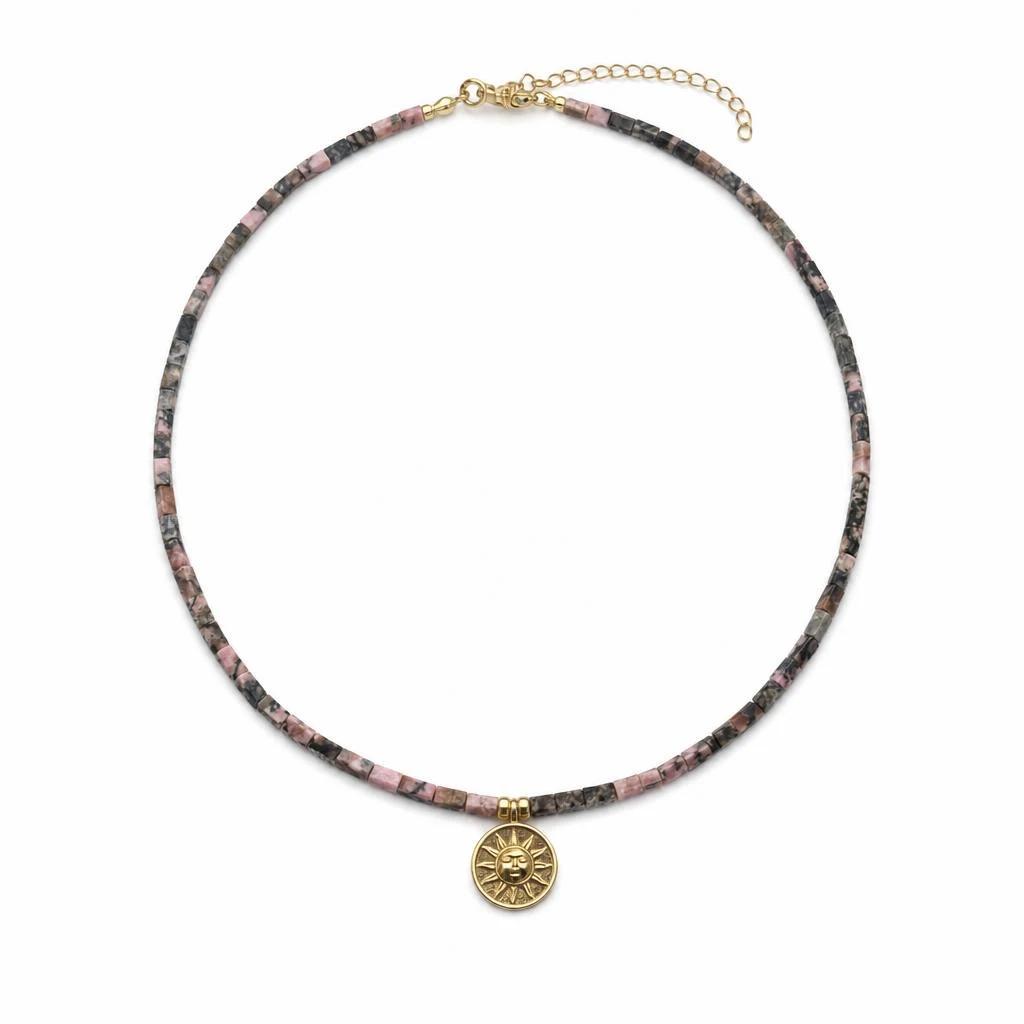 Aurora Rhodonite Necklace