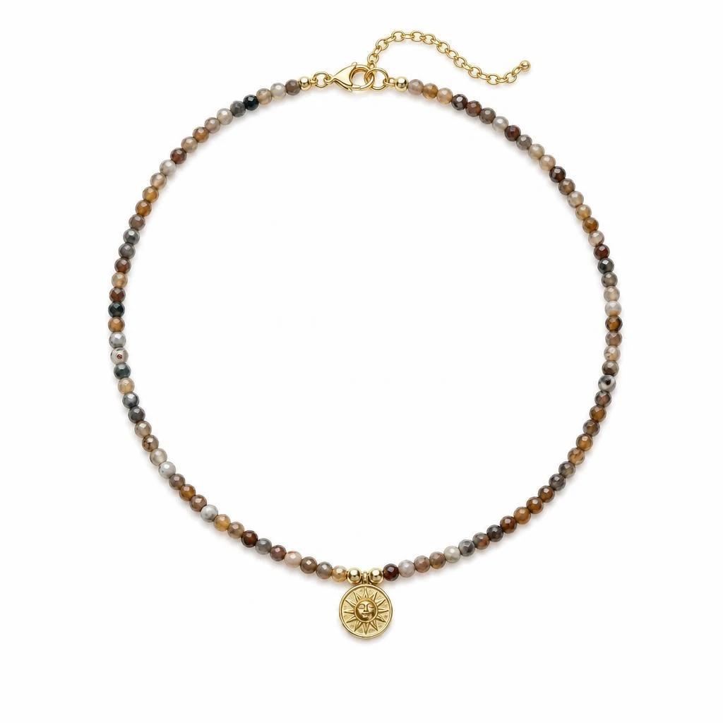 Nomad Botswana Agate Necklace