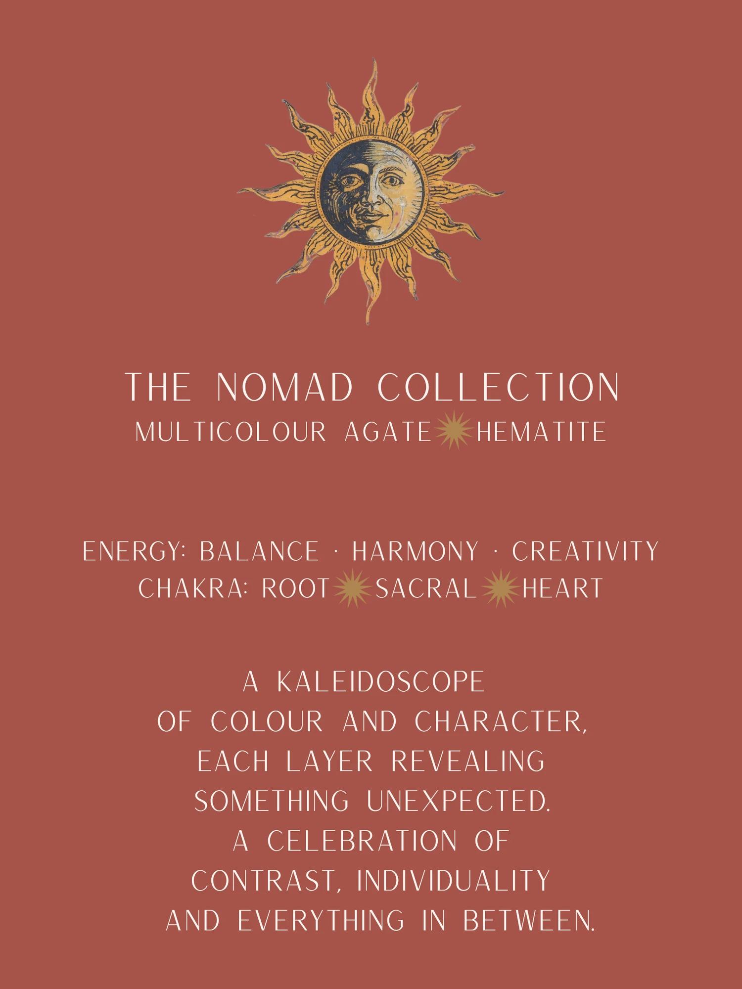 Nomad Multicolour Agate Necklace 2