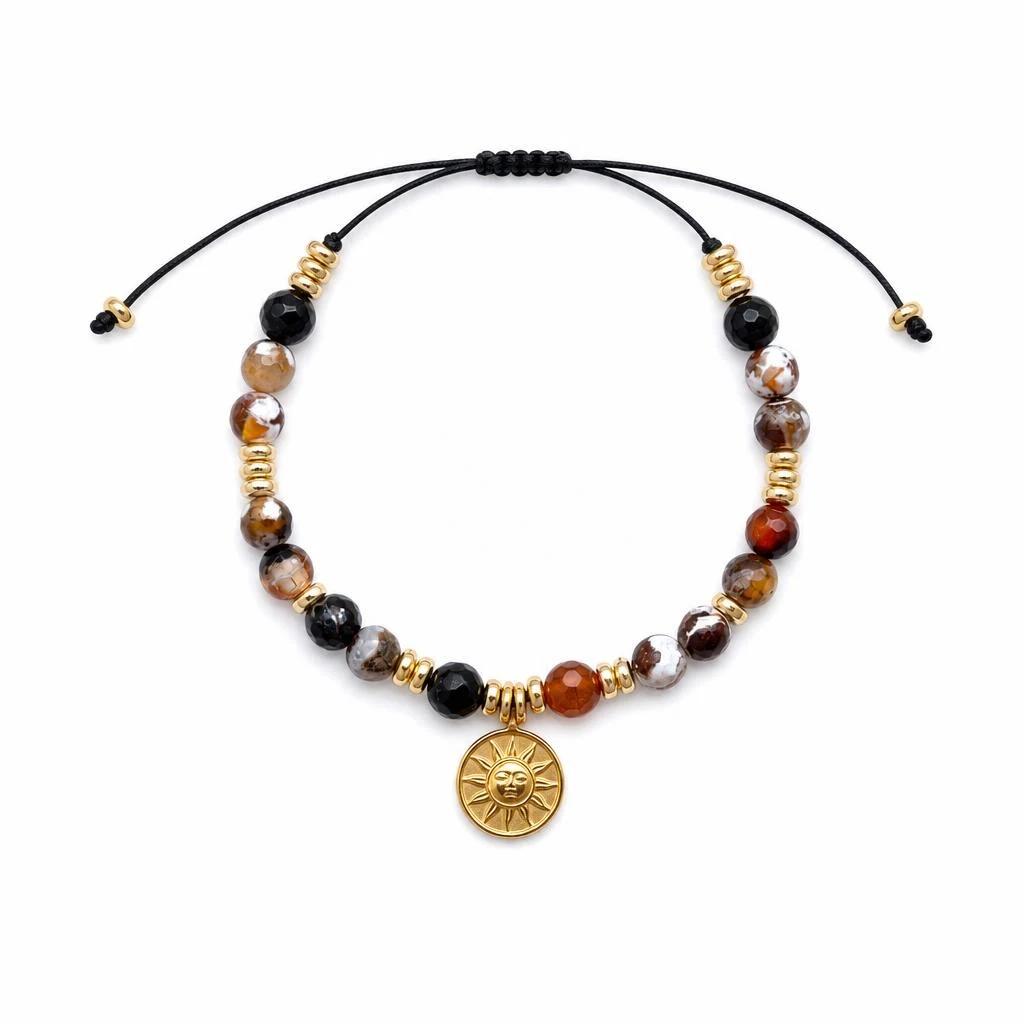 Nomad Sardonyx Agate Bracelet
